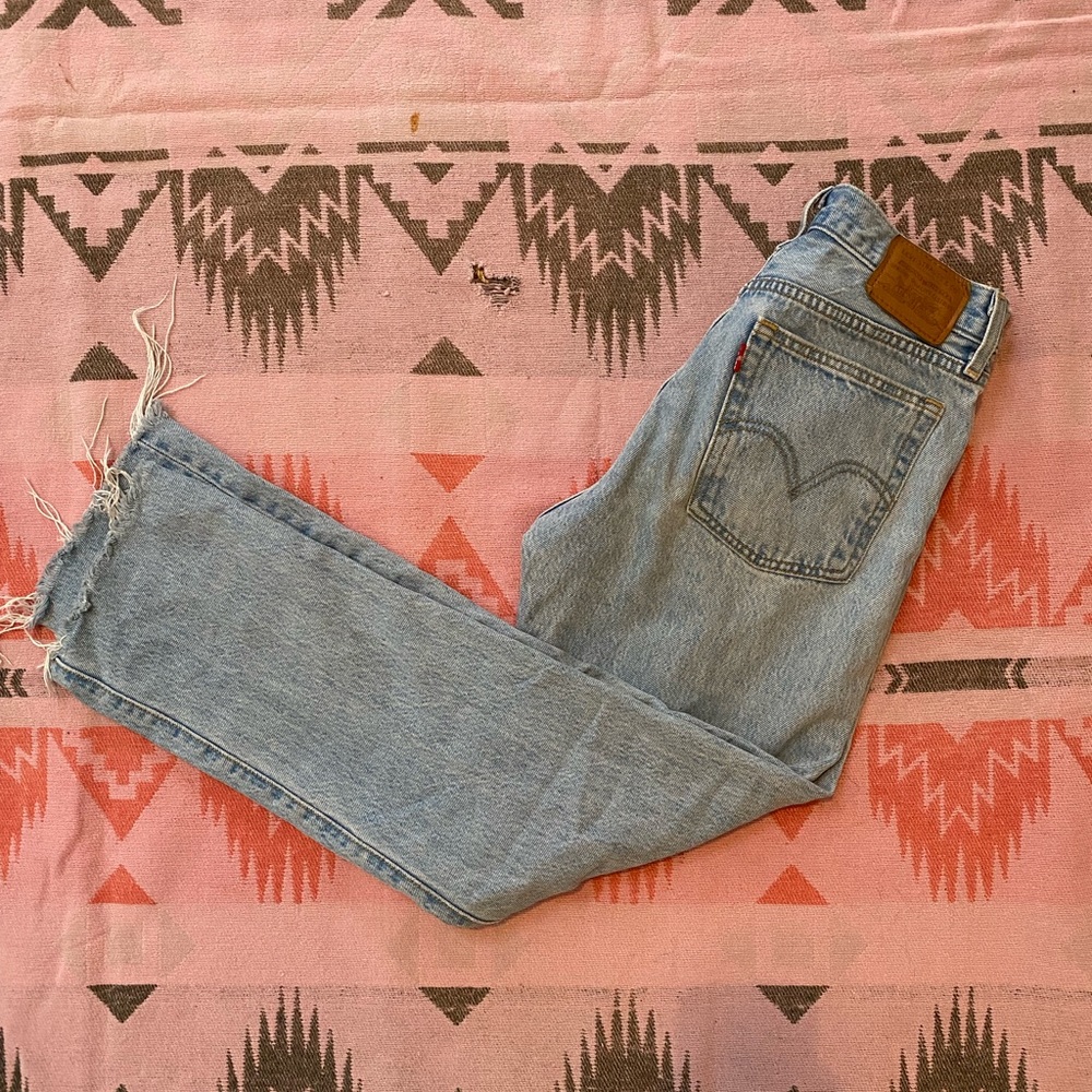 Levi’s wedgie straight denim